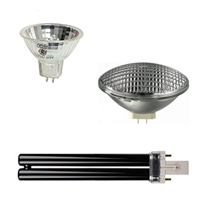 Disco-, photo-, film, tv and theaterlamps